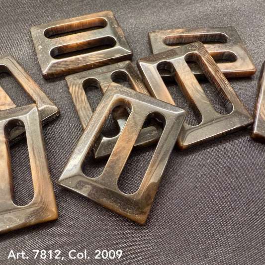 Italian Made Buckles Polyester Resin in Various Shapes and Colors for Crafting and Sewing Projects