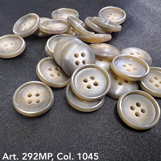 4-hole suit buttons in various shades featuring a smooth finish for elegant garment closure