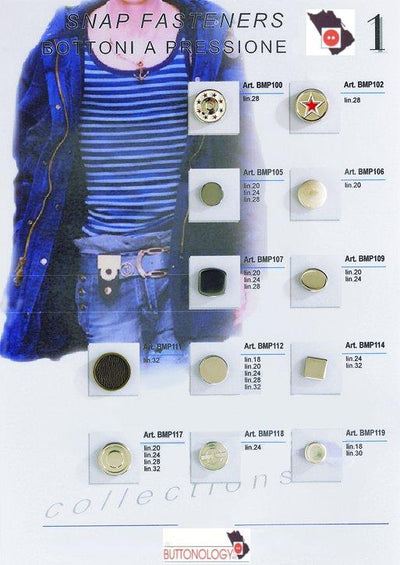 Snap fasteners