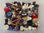 Random vintage and modern craft buttons sold by the pound - Buttonology Bag-O-Buttons mix
