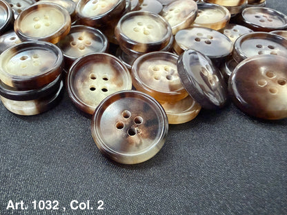 Art. 1032, Sustainable Real Horn Buttons