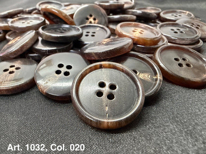 Art. 1032, Sustainable Real Horn Buttons