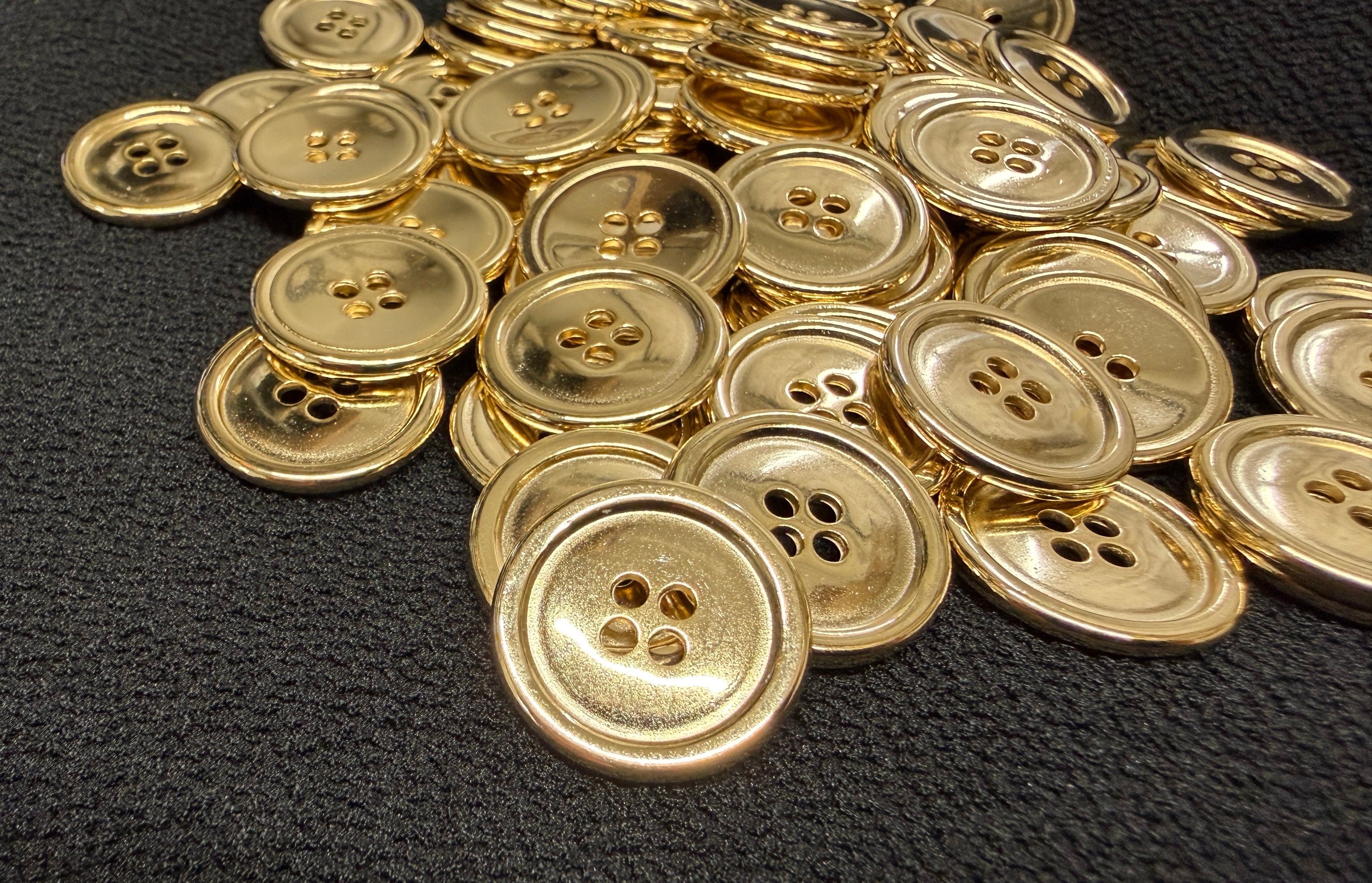 Gold Metal Buttons - Art.11309