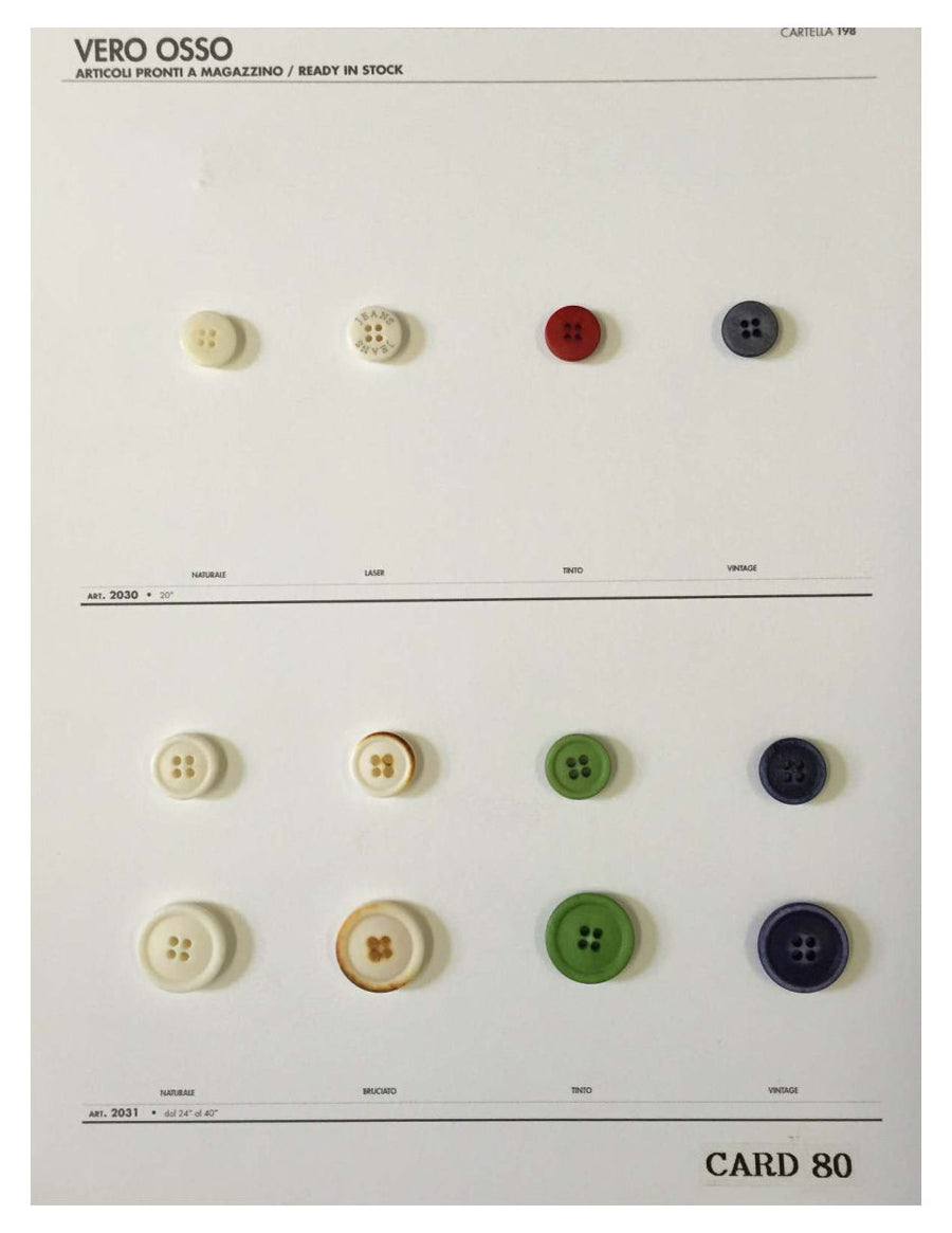 Mill sample card 80, Vero Osso