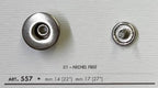 Buttonology Inc jean button replacement nickel free metal button with two parts for jeans repair