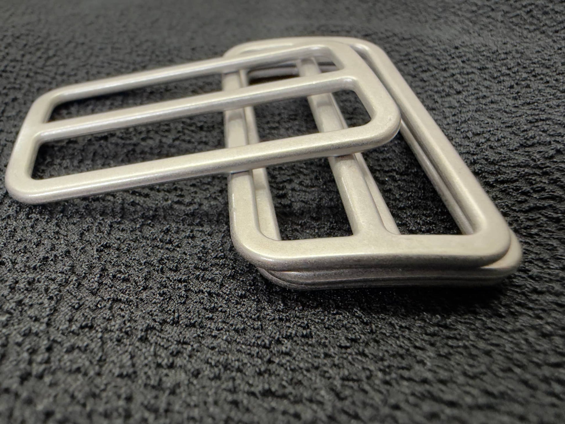 Wide antique silver sliders by Buttonology Inc. for craft and accessory projects